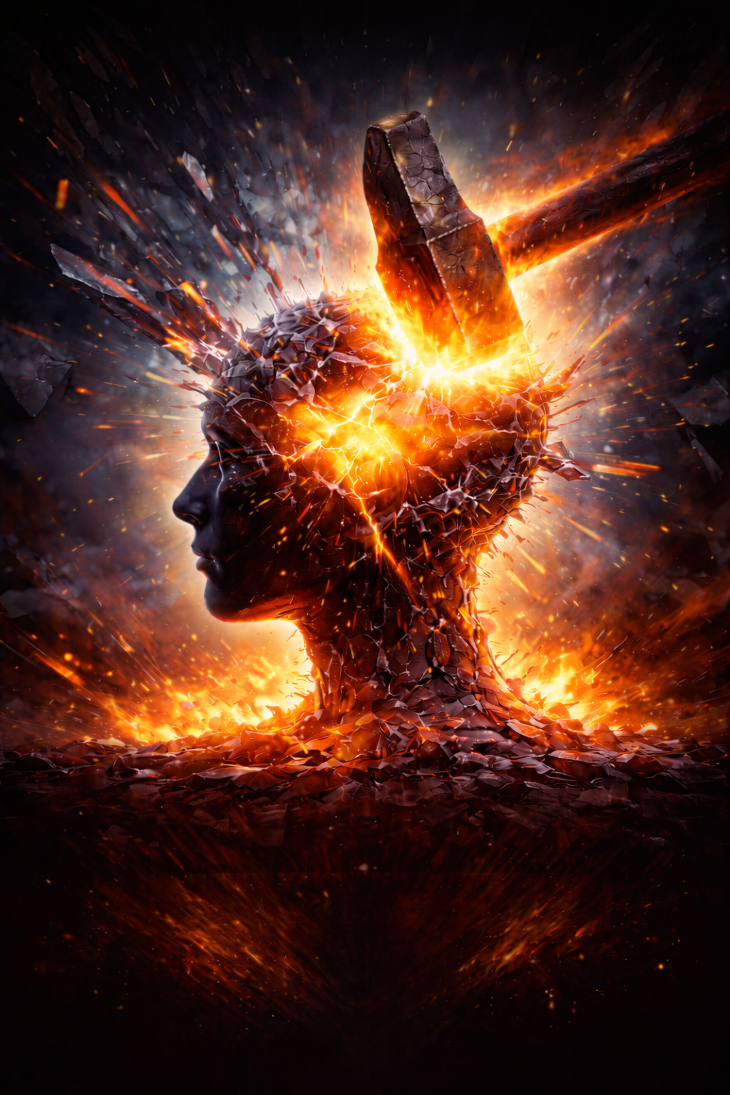 Shattered mind and fiery destruction Shattered mind and fiery destruction